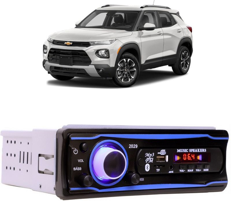 Bluedrum Blue Stereo-999 BLUETOOTH/USB/SD/AUX/FM/MP3 (BLUE & Black)-94 Car Stereo  (Single Din)