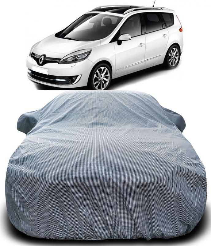 THE REAL ARV Car Cover For Renault Scenic (With Mirror Pockets)  (Black, White)