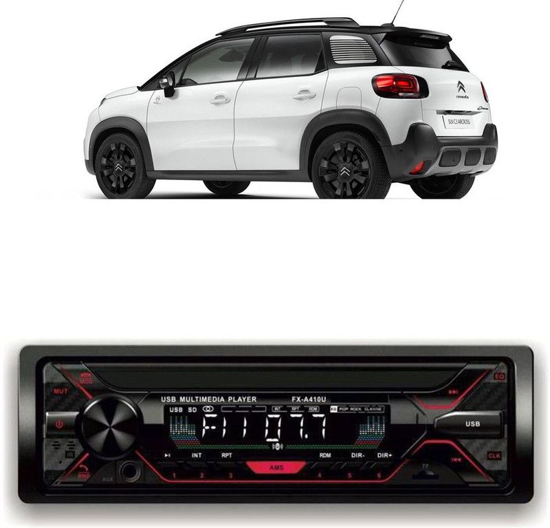 YUNEIK Car Stereo FX- A100U Car Stereo with Bluetooth, USB, SDCard , Aux Y-81 Car Stereo  (Single Din)