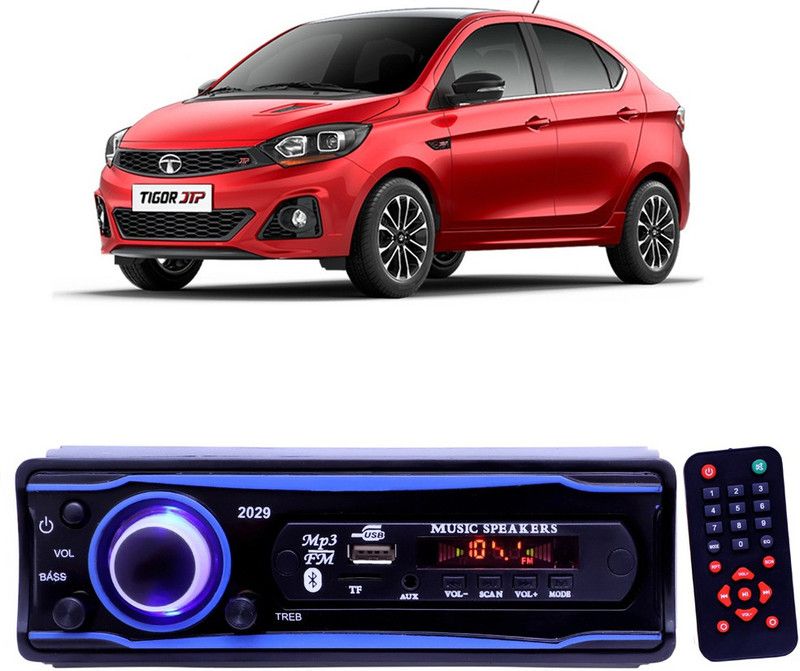 YUNEIK Blue Stereo-999 BLUETOOTH/USB/SD/AUX/FM/MP3 (BLUE & Black)Y-557 Car Stereo  (Single Din)