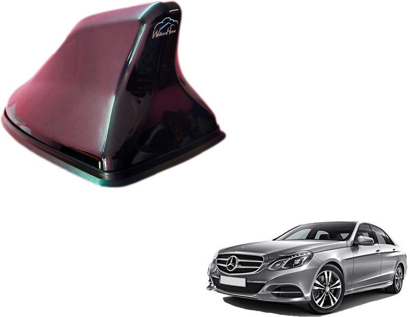 WolkomHome High performance Shark Fin Antenna Black color Car FM Radio Signal Aerials for E220 Sfin_Black_20 Satellite Vehicle Antenna