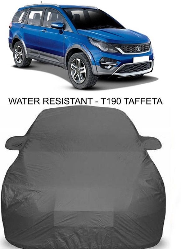 Genipap Car Cover For Tata Hexa (With Mirror Pockets)  (Grey)