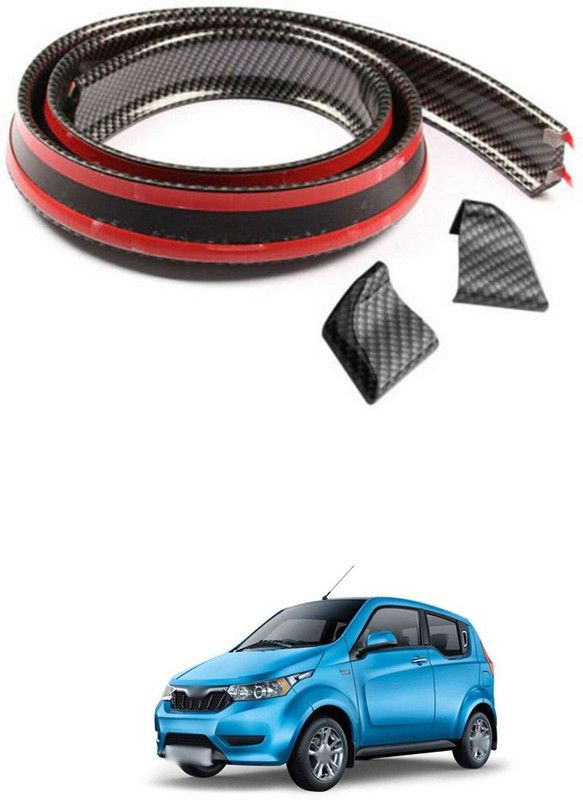PROEDITION Rear Strip Splitter Spoiler Side Skirt Rubber Carbon FiberFor Reva Car Spoiler
