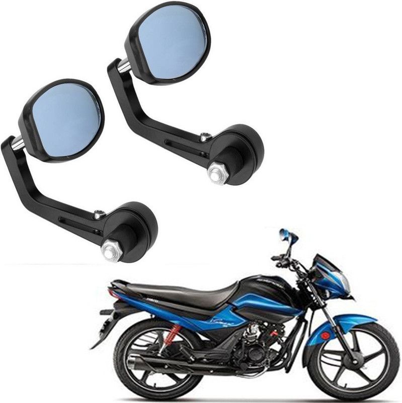 RK BEAUTY Manual Rear View Mirror, Driver Side For Hero Splendor NXG  (Right, Left)