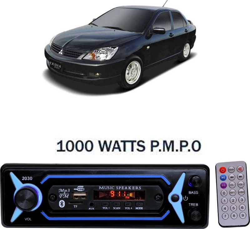 JBRIDERZ P-2030 Blue BLUETOOTH/USB/SD/AUX/FM/MP3 Car Stereo ( Single Din) G-424 Car Stereo  (Single Din)