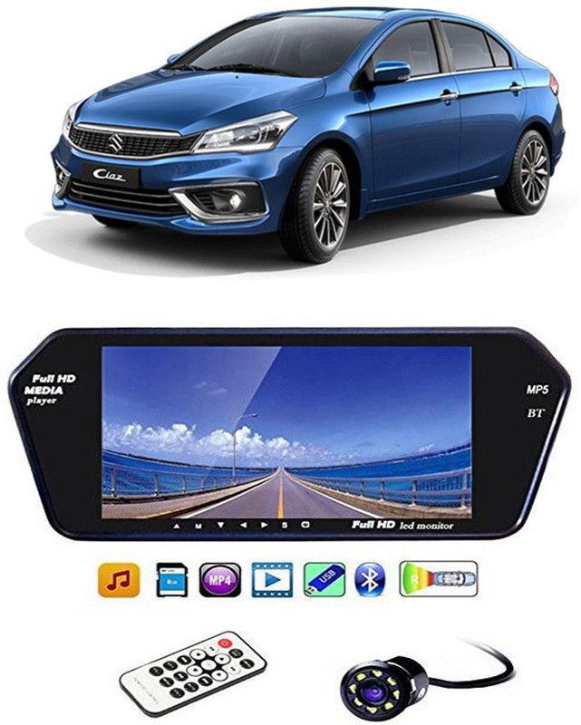 Enfield Works 7InchFull HD Touch Screen Bluetooth LED Screen & LED Reverse Camera E-3642 FullHD Touch Screen Bluetooth LED Screen&+8 LED Reverse Camera E-3642 Vehicle Camera System