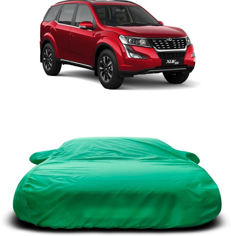 Ascension Car Cover For Mahindra XUV 500 (With Mirror Pockets)  (Green)