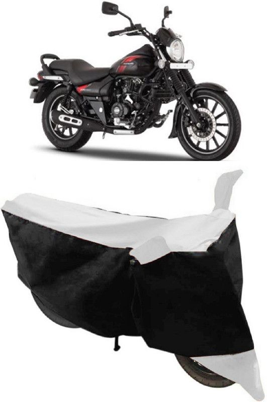 ABORDABLE Waterproof Two Wheeler Cover for Bajaj  (Avenger, White, Black)