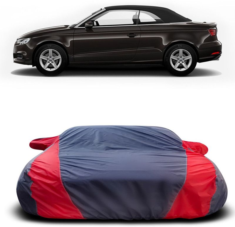 Ascension Car Cover For Audi A5 Cabriolet (With Mirror Pockets)  (Grey, Red)