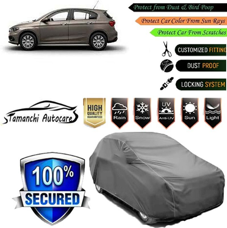Tamanchi Autocare Car Cover For Fiat tipo  (Grey)