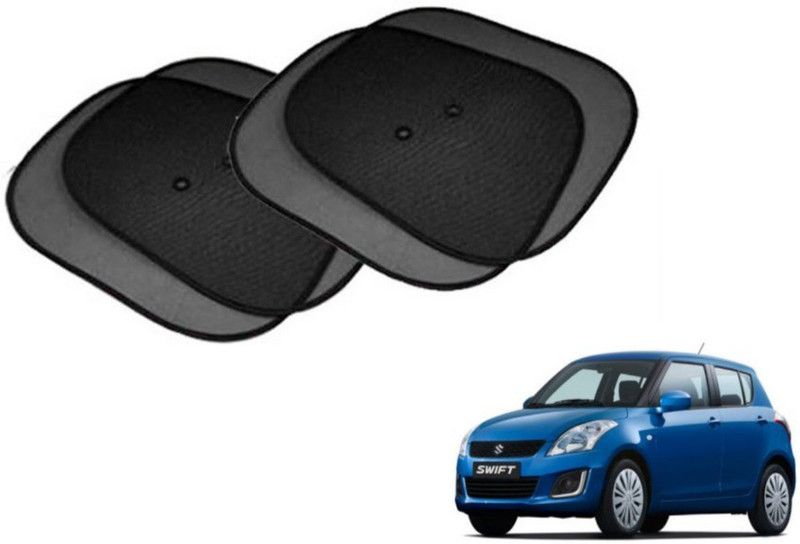 MOCKHE Side Window Sun Shade For Maruti Suzuki New Swift  (Black)