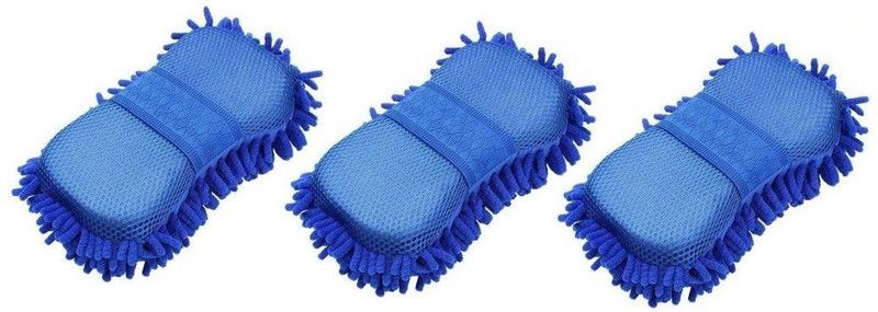 Auto Hub Sponge-Duster Regular Sponge  (Pack of 3)