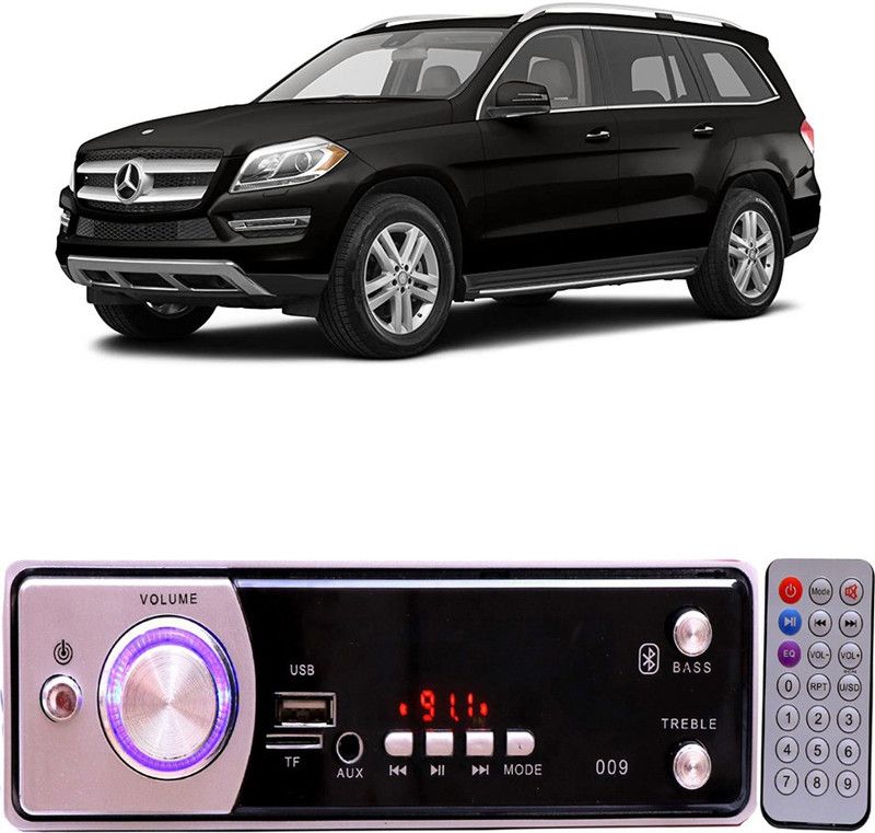 Purpleheart Silver009 BLUETOOTH/USB/SD/AUX/FM/MP3 Car Stereo ( Single Din) P-389 Car Stereo  (Single Din)