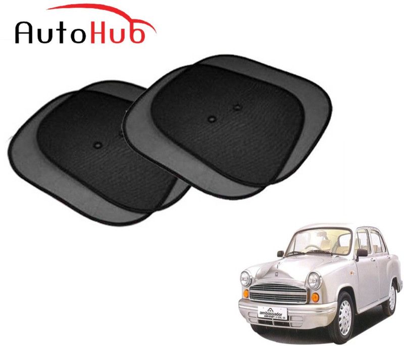 Auto Hub Side Window Sun Shade For HM Ambassador  (Black)