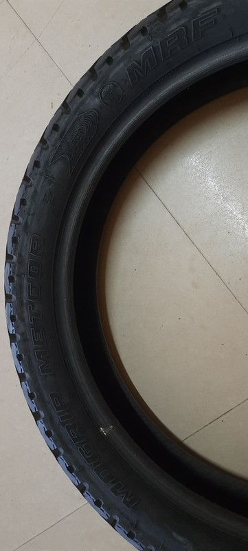 MRF 100.90.17 mogirp meteor TL 100.90.17 tubeless Rear Two Wheeler Tyre  (Street, Dual Sport, Tube Less)