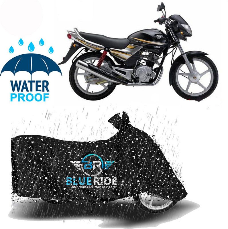 BLUERIDE Two Wheeler Cover for Suzuki  (Let's, Black)