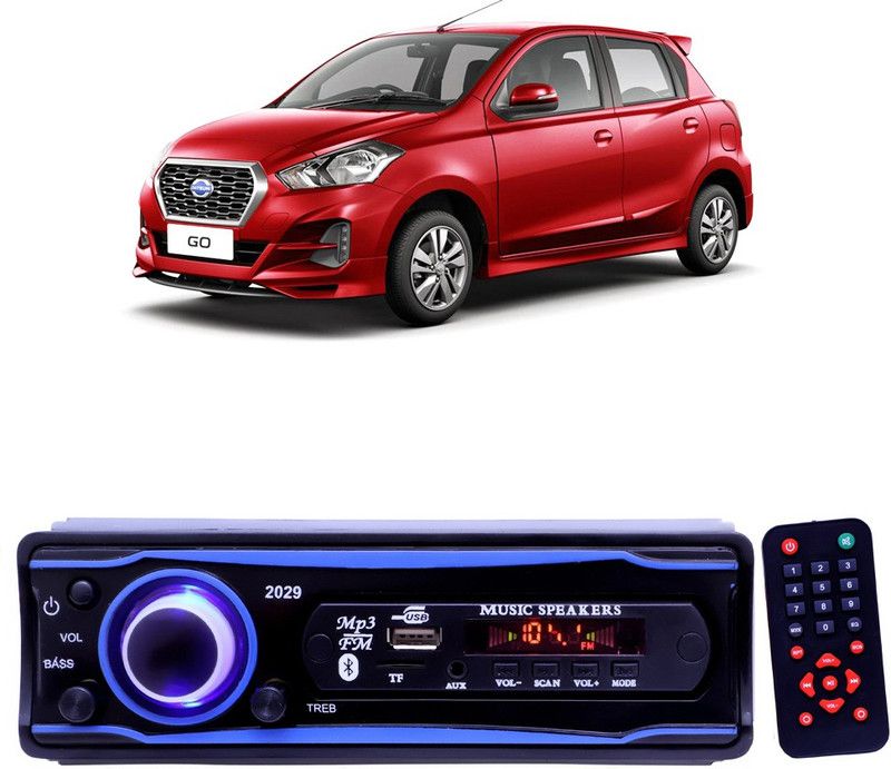 EverLand Blue 2029 USB/AUX/SD/BLUETOOTH/FM/MP3 BOOM MASTER STANDARD- E 436 Car Stereo  (Single Din)