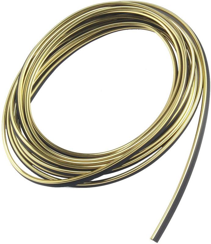 PRTEK InteriorMouldingMGold2000217 Car Beading Roll For Window  (20 m)