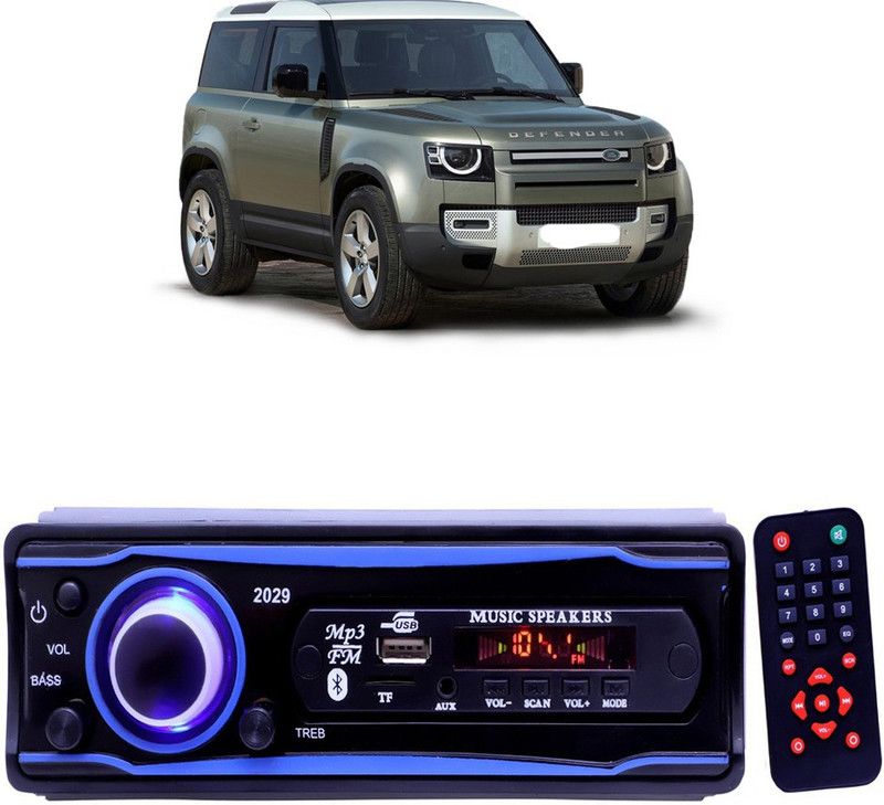 Bluedrum Blue 2029 USB/AUX/SD/BLUETOOTH/FM/MP3 BOOM MASTER STANDARD- B 248 Car Stereo  (Single Din)