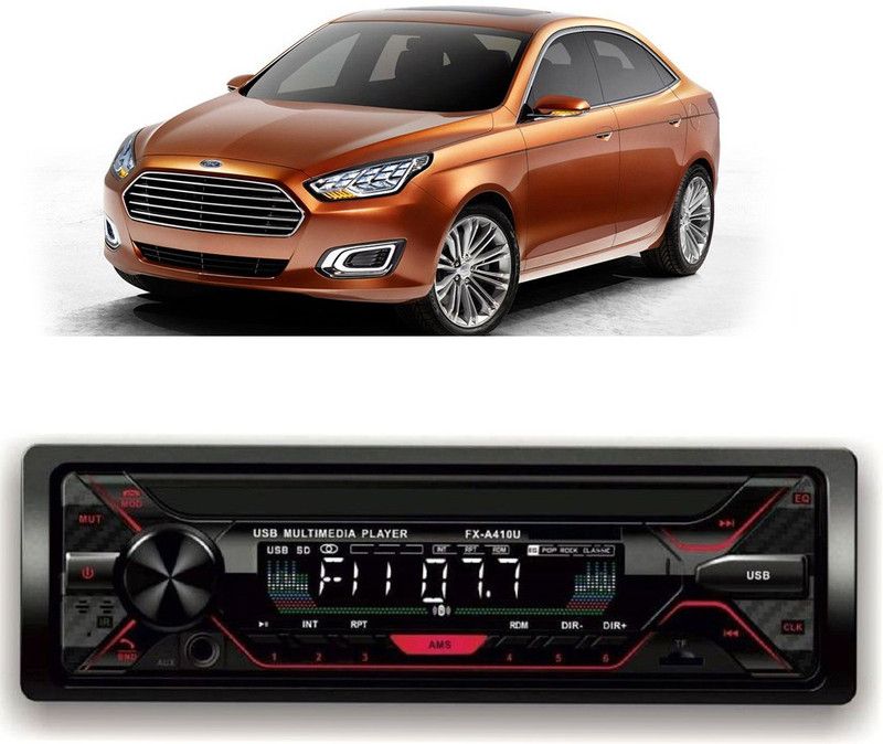 Purpleheart Car Stereo FX- A100U Car Stereo with Bluetooth, USB, SD Card , Aux P-128 Car Stereo  (Single Din)