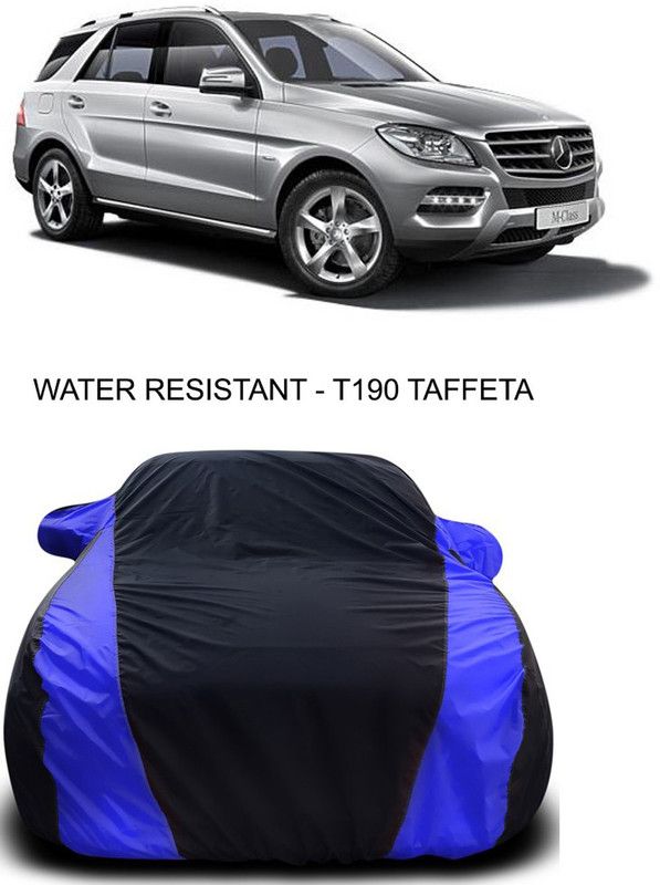 Ascension Car Cover For Mercedes Benz M-Class (With Mirror Pockets)  (Black, Blue)