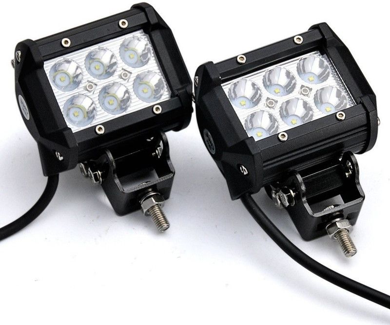 Pa FOG-SQ-U001 Fog Lamp Car LED (12 V, 27 W)  (Universal For Bike, Pack of 2)