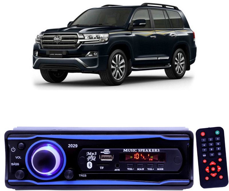 YUNEIK Blue Stereo-999 BLUETOOTH/USB/SD/AUX/FM/MP3 (BLUE & Black)Y-584 Car Stereo  (Single Din)