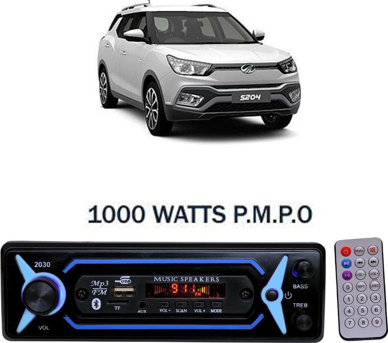 JBRIDERZ P-2030 Blue BLUETOOTH/USB/SD/AUX/FM/MP3 Car Stereo ( Single Din) B-274 Car Stereo  (Single Din)