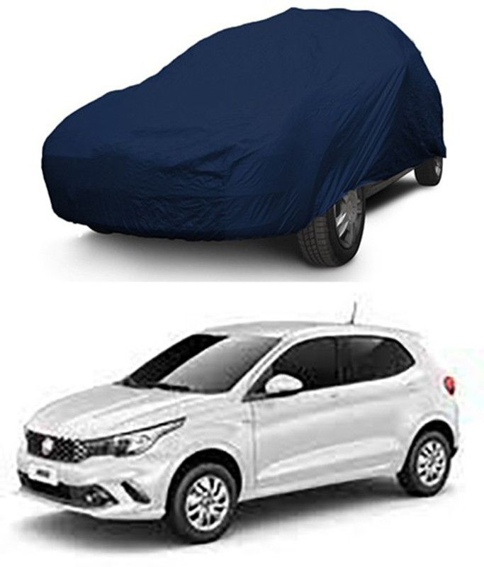 APNEK Car Cover For Fiat Argo (With Mirror Pockets)  (Blue)