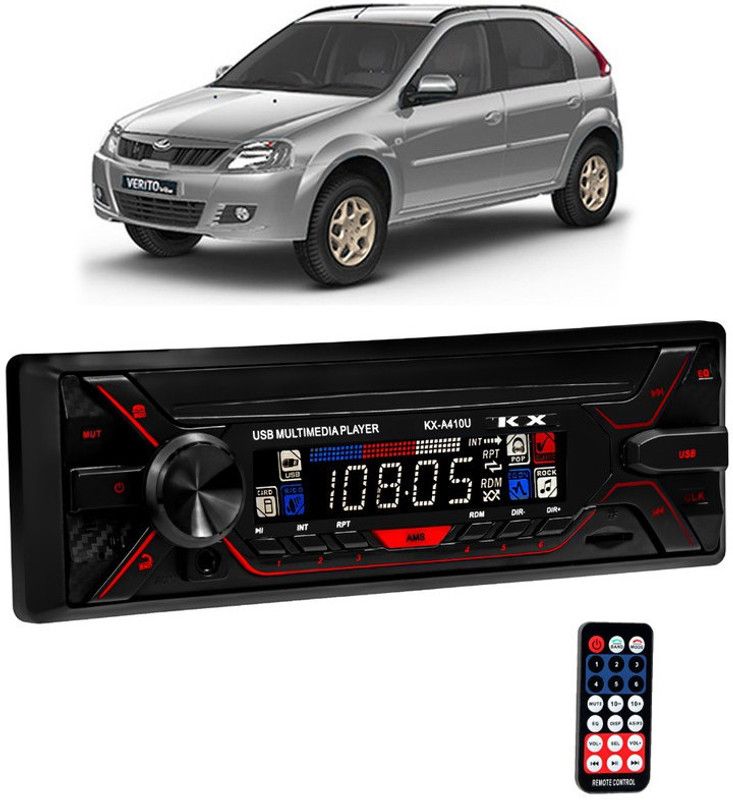 Dvis Car Stereo FX- A100U Car Stereo with Bluetooth, USB, SD Card , Aux D-1522 Car Stereo  (Single Din)