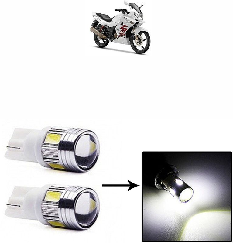 Vagary SOLID STRUCTUTE,STANDARD BASE SUPER BRIGHT PARKING/LICENSE PLATE LIGHT-19 Back Up Lamp Motorbike LED for Hero (12 V, 18 W)  (Karizma, Pack of 2)