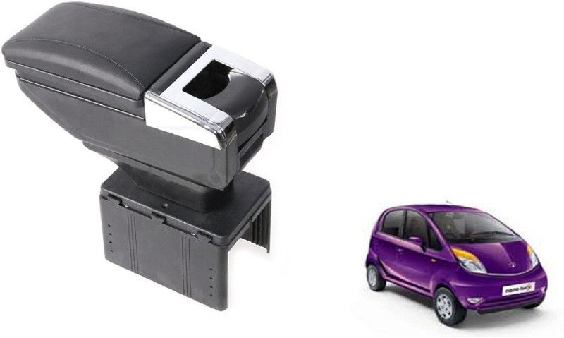 Auto Oprema Front Car Armrest Black Color Armr-281 Car Armrest  (Tata, Nano)