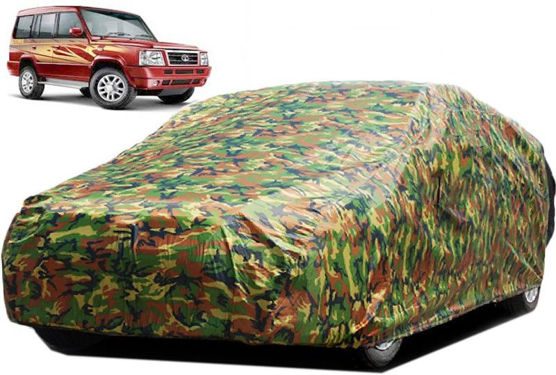 Kuchipudi Car Cover For Tata Universal For Car (Without Mirror Pockets)  (Multicolor)