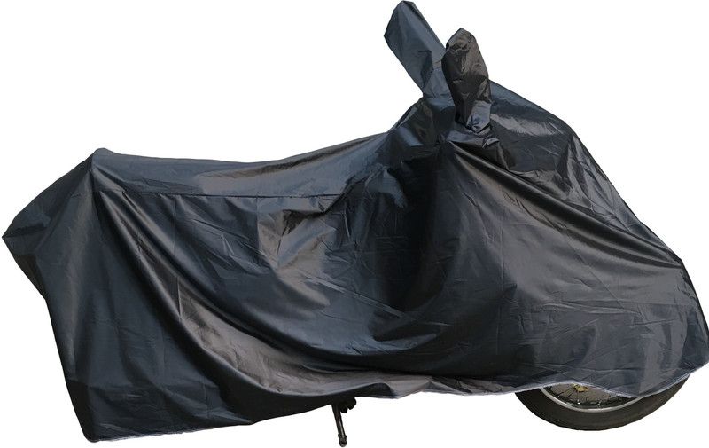 RiderShine Waterproof Two Wheeler Cover for Hero  (Duet, Black)