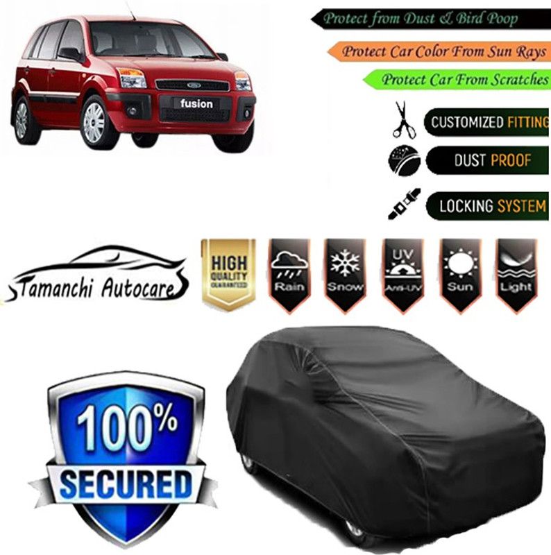 Tamanchi Autocare Car Cover For Ford Fusion  (Black)
