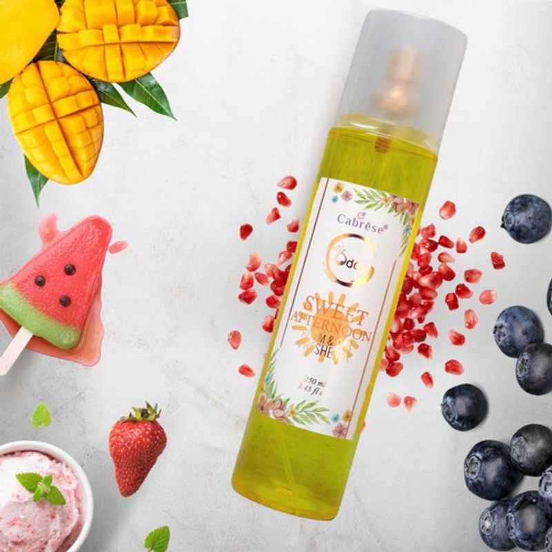 CABRESE Oddy, Sweet, Afternoon, Room and Car, Freshener, 250 ml Spray  (250 ml)