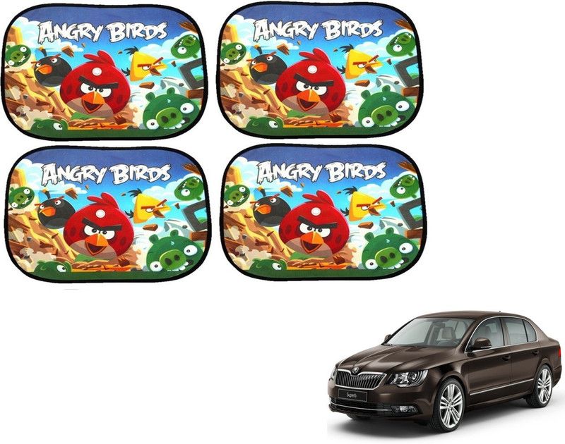AUTYLE Side Window, Rear Window Sun Shade For Skoda Superb  (Multicolor)