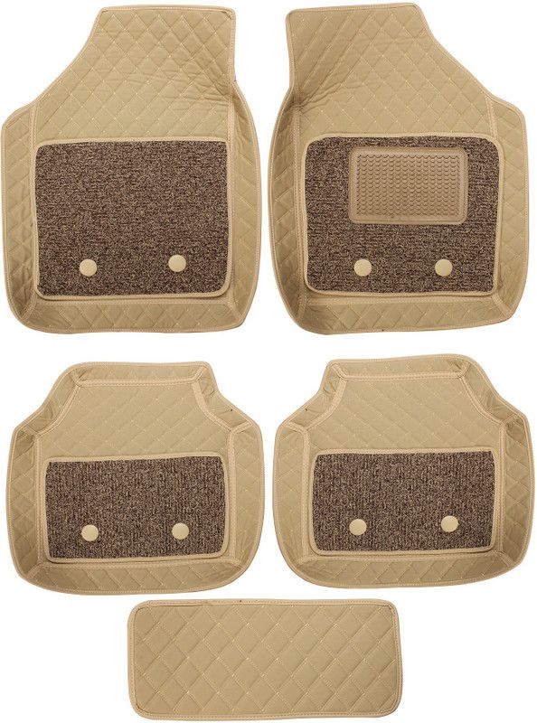 Auto Hub Leatherite 7D Mat For Mercedes Benz E200  (Beige)