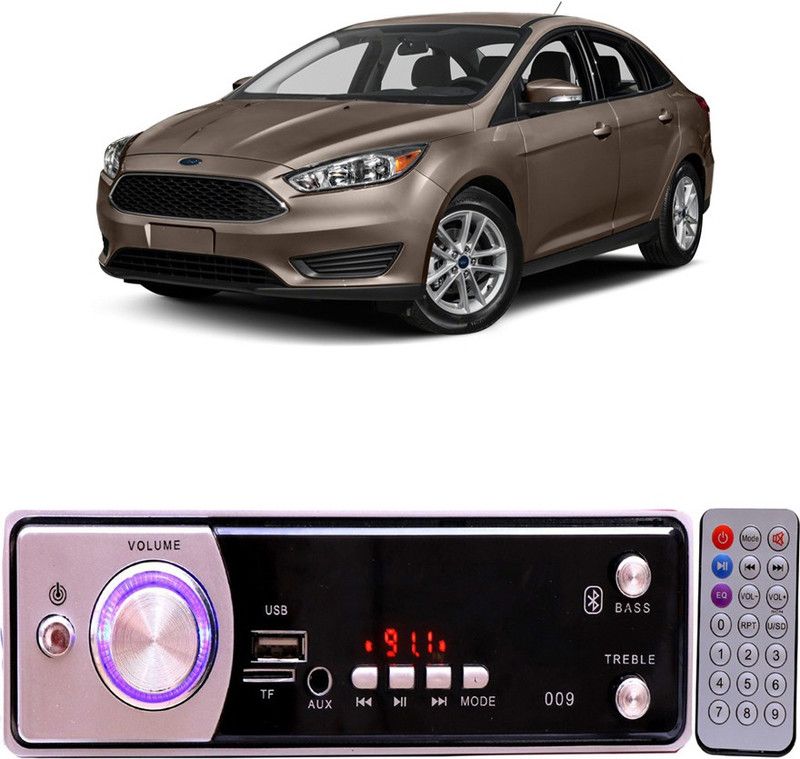 Purpleheart Silver009 BLUETOOTH/USB/SD/AUX/FM/MP3 Car Stereo ( Single Din) P-135 Car Stereo  (Single Din)