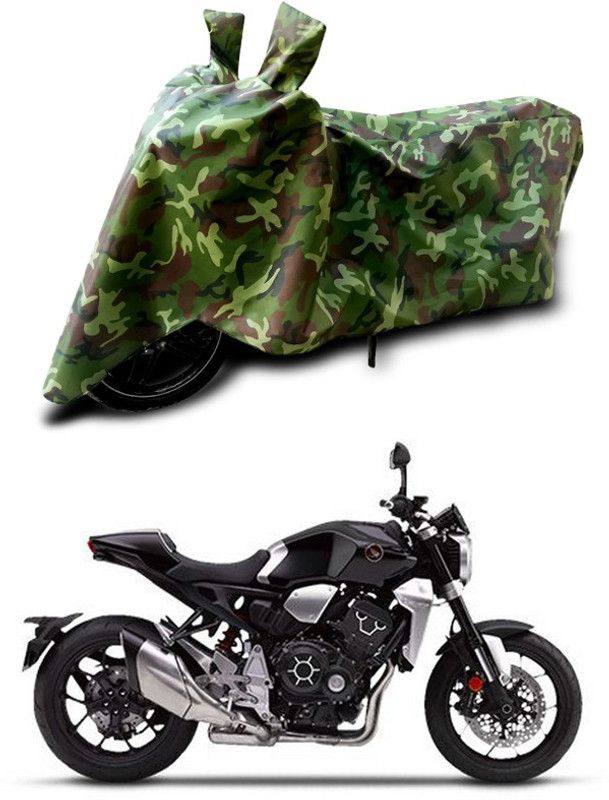 SEBONGO Two Wheeler Cover for Honda  (Multicolor)