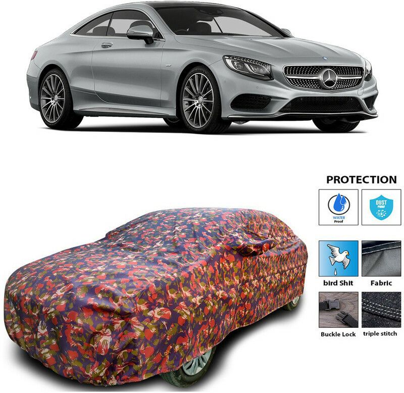Genipap Car Cover For Mercedes Benz S-Coupe (With Mirror Pockets)  (Multicolor)