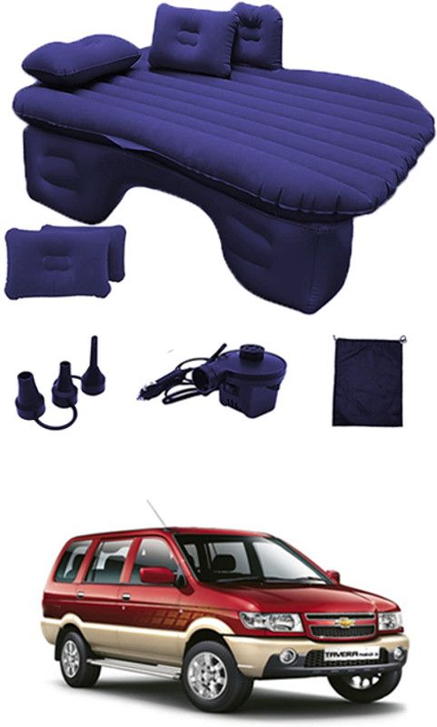 MATIES Car Air Inflatable Car Bed Mattress Airbed Overnighter Blue214 for Tourism Outdoor Camping Swimming Pool for Tavera Chevrolet 2004 Car Inflatable Bed