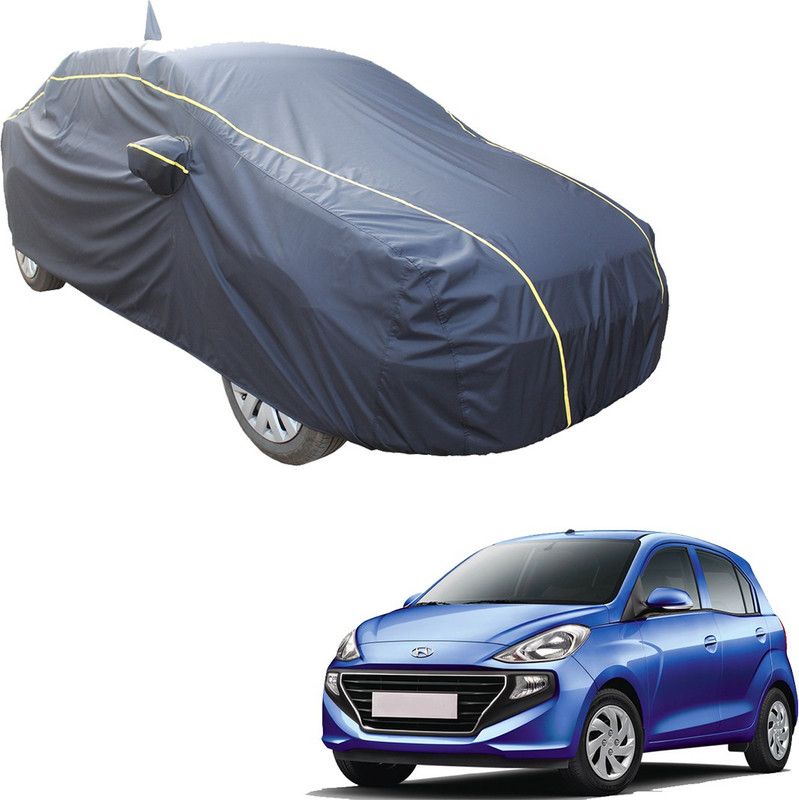 SS Zeeber Car Cover For Hyundai Santro Xing GL (With Mirror Pockets)  (Blue)