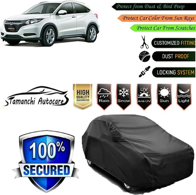 Tamanchi Autocare Car Cover For Honda HR-V  (Black)