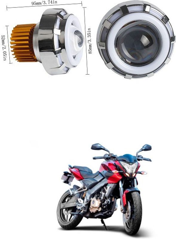 PROEDITION LED Motorcycle Headlight Bulb Hi/Lo Beam LED Car HeadlighT 158 Headlight, Fog Lamp Car LED (12 V, 12 W)  (Universal For Bike, Universal For Car, Pack of 1)