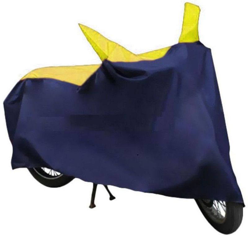 POLYMAXX Waterproof Two Wheeler Cover for Yamaha  (Crux, Yellow, Blue)