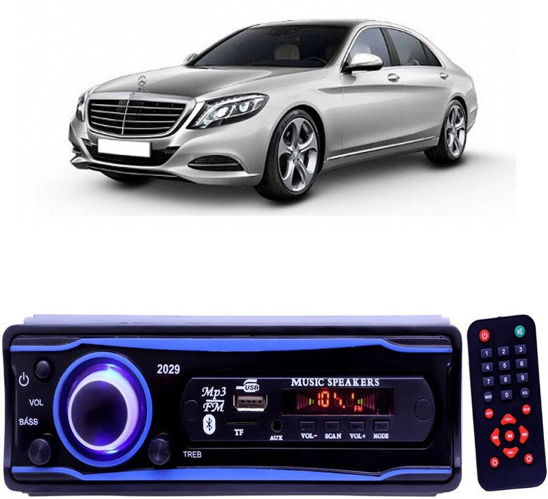 Bluedrum Blue 2029 USB/AUX/SD/BLUETOOTH/FM/MP3 BOOM MASTER STANDARD- B 408 Car Stereo  (Single Din)