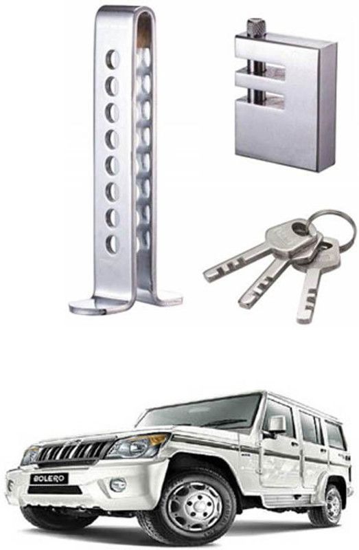 APICAL Car Clutch and Brake Lock with 3 Keys For Bolero Gear Lock  (Stainless Steel)