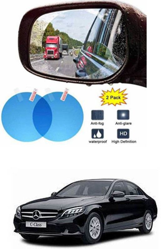 APICAL Car Mirror Blue Rain Blocker For C-Class Car Mirror Rain Blocker  (Blue)