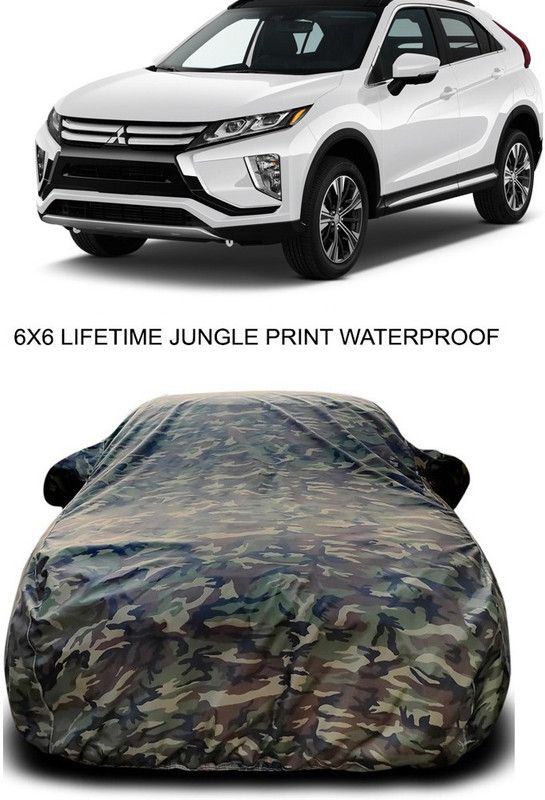 Genipap Car Cover For Mitsubishi Eclipse Cross (With Mirror Pockets)  (Multicolor)